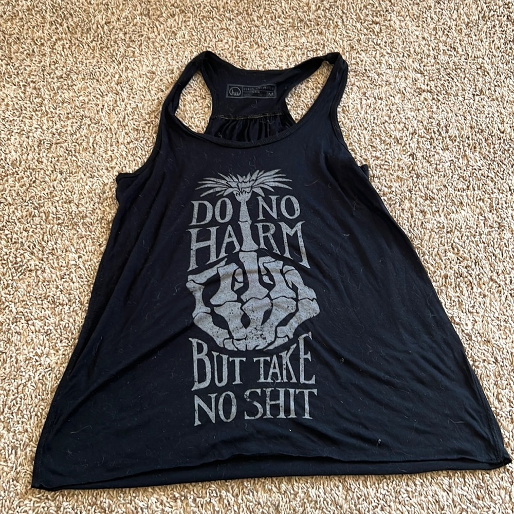 Do No Harm - Flowy, Racer-Back Tank.